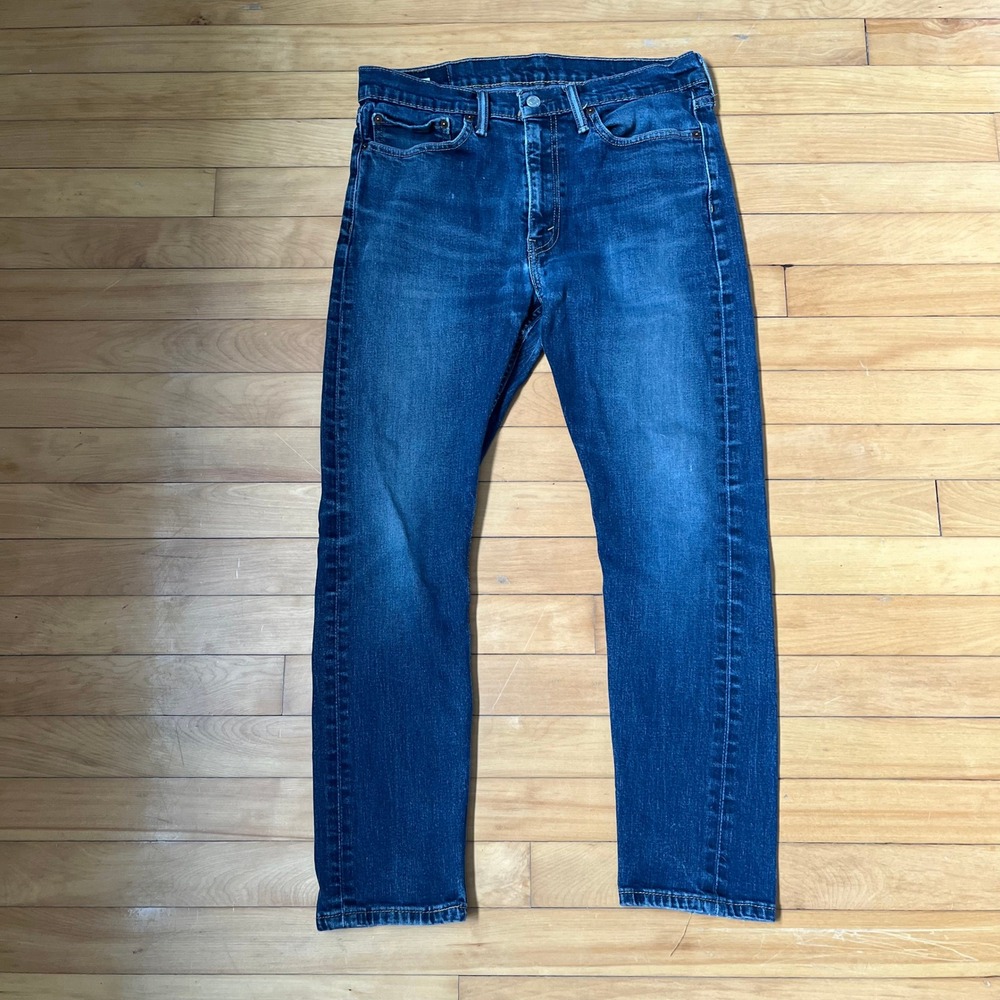 Levis 510 Skinny Fit Jeans Mens 34x30 Dark Wash Blue Denim Pants